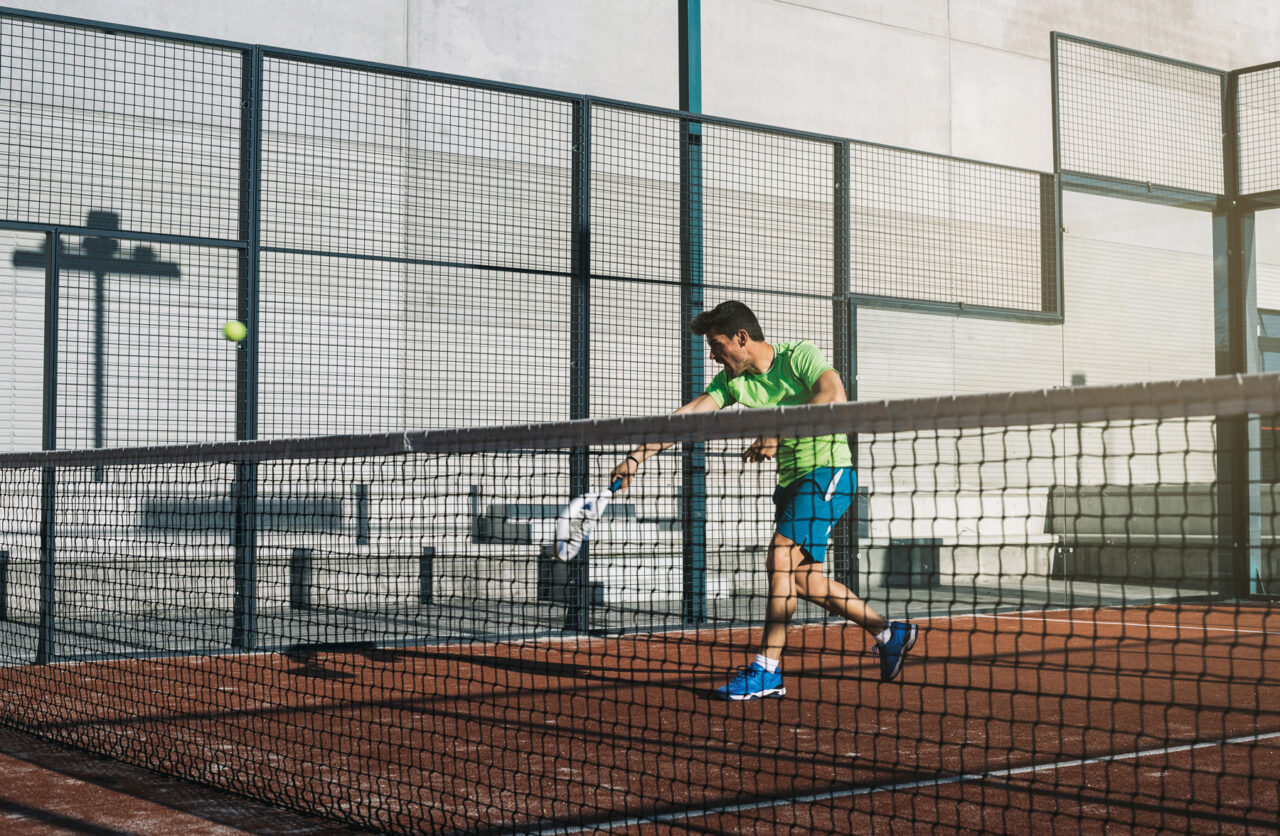 Padel courts fencing and the new PadSport system Cavatorta