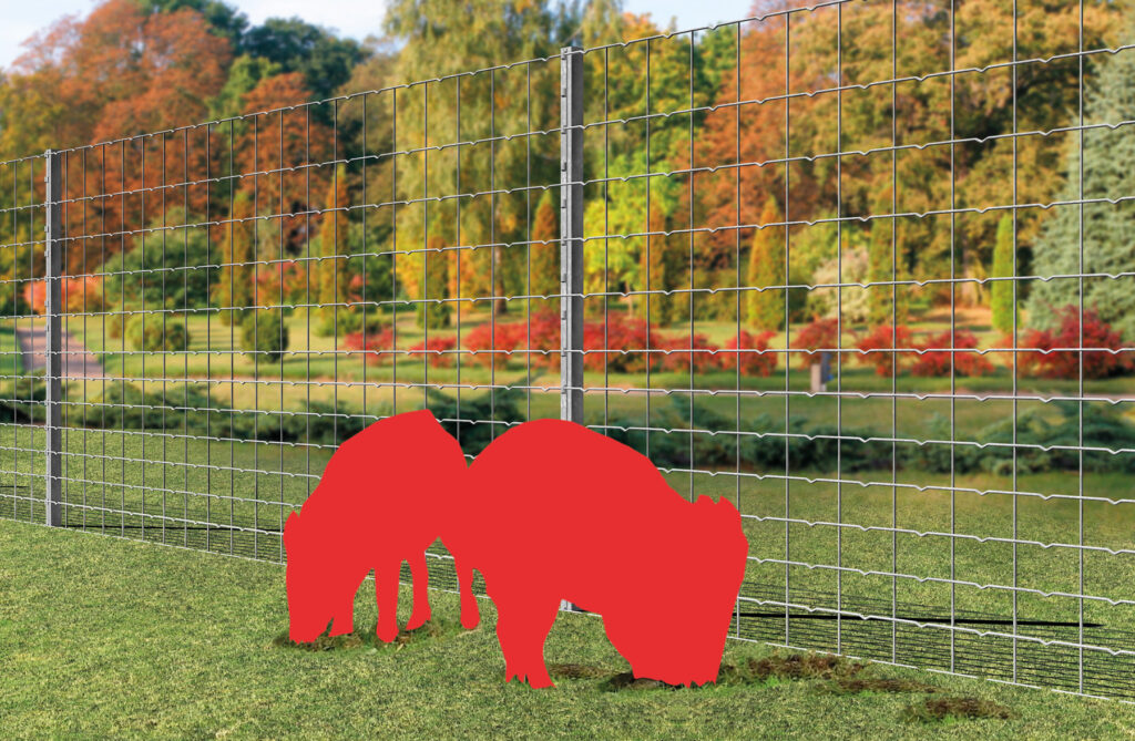 Protective fencing for agricultural and livestock areas